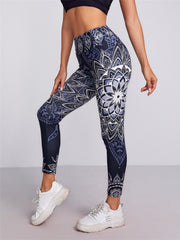 Floral Yoga Leggings for Women - Comfortable Workout Pants