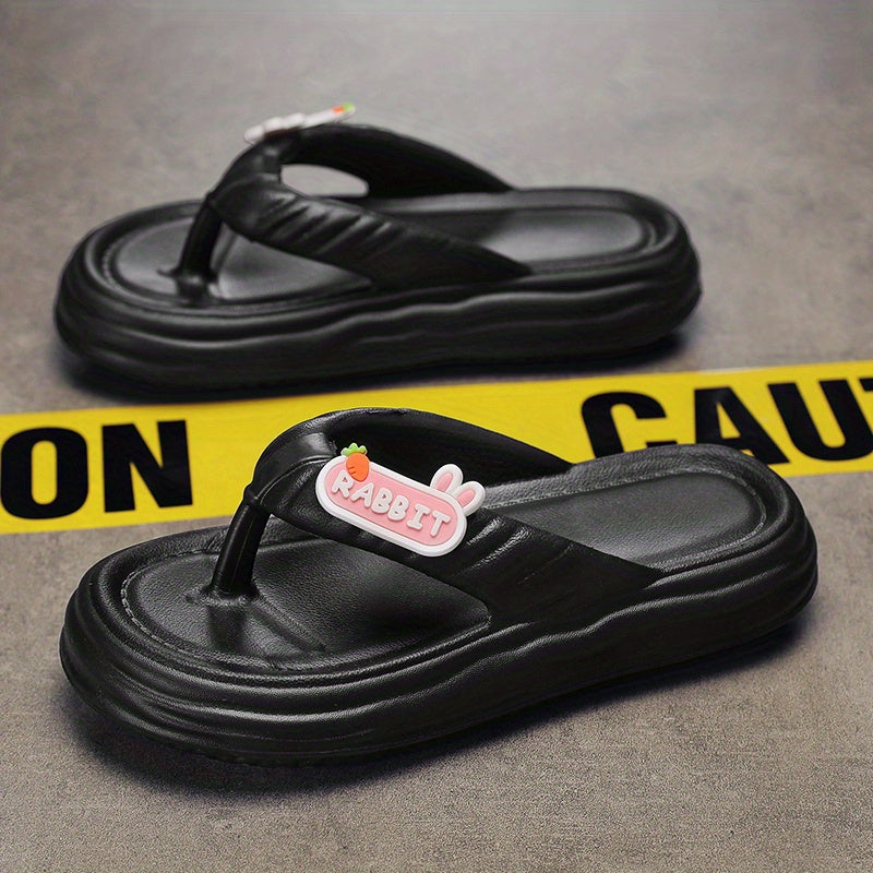 Women's Thick Bottom Sport Flip Flops