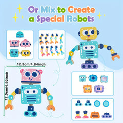 Wooden Puzzle Building Block Set Creative Assembly Toy