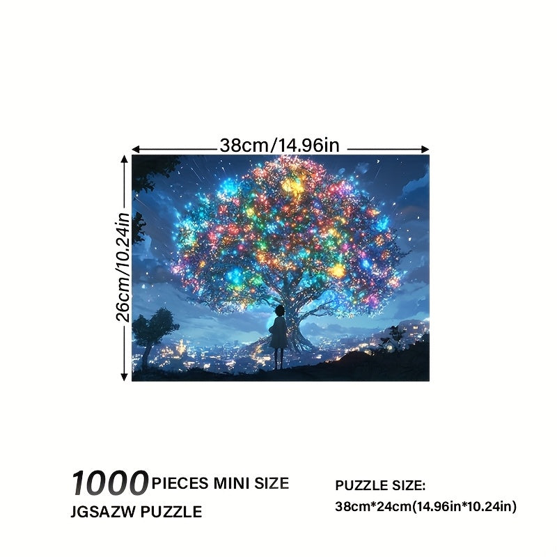 1000pcs Jigsaw Puzzle Hell Level Difficulty Mini 38x26cm