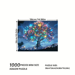 1000pcs Jigsaw Puzzle Hell Level Difficulty Mini 38x26cm