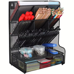 Office Pen Storage Rack Desk Pen Box Office Stationery Sorting Box