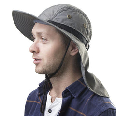 Outdoor Sunscreen Anti UV Bucket Hat For Cycling