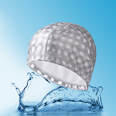 Soft Waterproof PU Swimming Cap for Pool Comfort