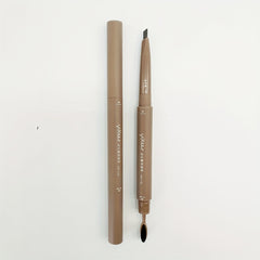 2 Colors Eyebrow Pencil Waterproof Sweat Proof with Brush Head