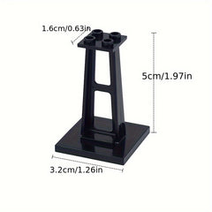 10pcs 4X4X5 Pillars Building Blocks Support Column Building Block Bracket