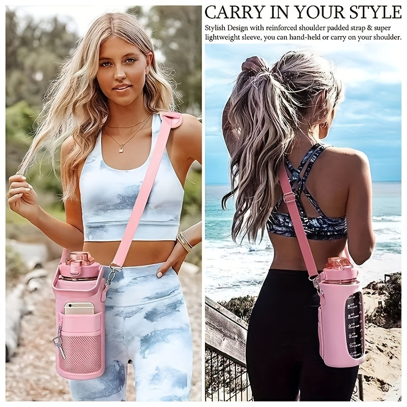 Water Bottle Protector 2L 67oz Insulation Cover Portable Vacuum Cup Bag