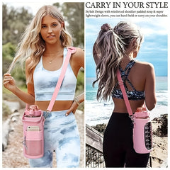 Water Bottle Protector 2L 67oz Insulation Cover Portable Vacuum Cup Bag