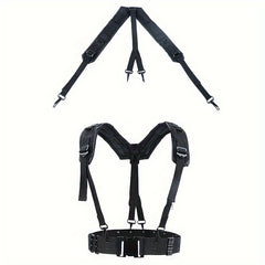 1pc Outdoor Belt with Double Shoulder Harness Chest Belt