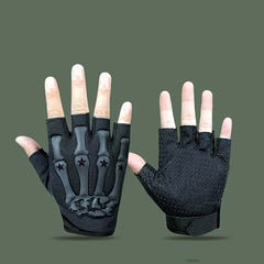Men's Half Finger Cycling Gloves Outdoor Sports Fitness Non Slip