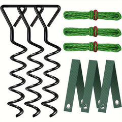 Heavy Duty Spiral Tree Stakes for Young Trees Protection