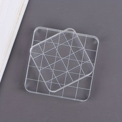 2pcs Acrylic Stamp Handles for Perfectly Aligned Stamping Results