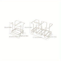 Desktop Cup Holder Iron Shelf Disposable Mug Cup