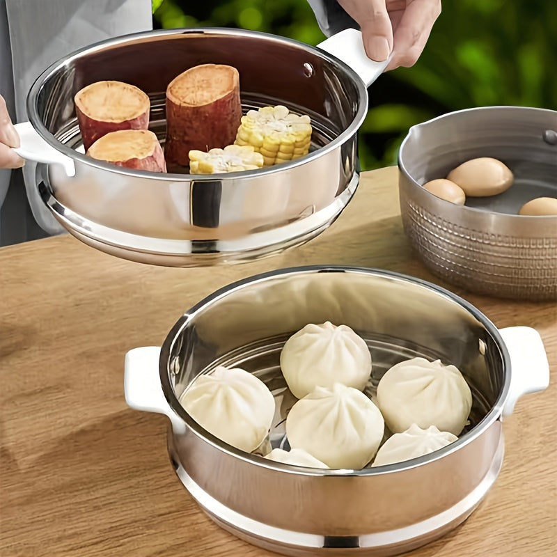 Stainless Steel Steamer Rack for Home Steaming - Functional Design