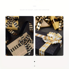 5m Rhinestone Shaped Gilded Ribbon DIY Hair Accessories