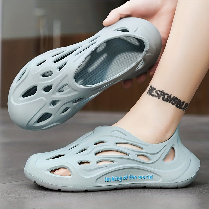 Men's Minimalist Alphabet Detail Lightweight Foam Runner
