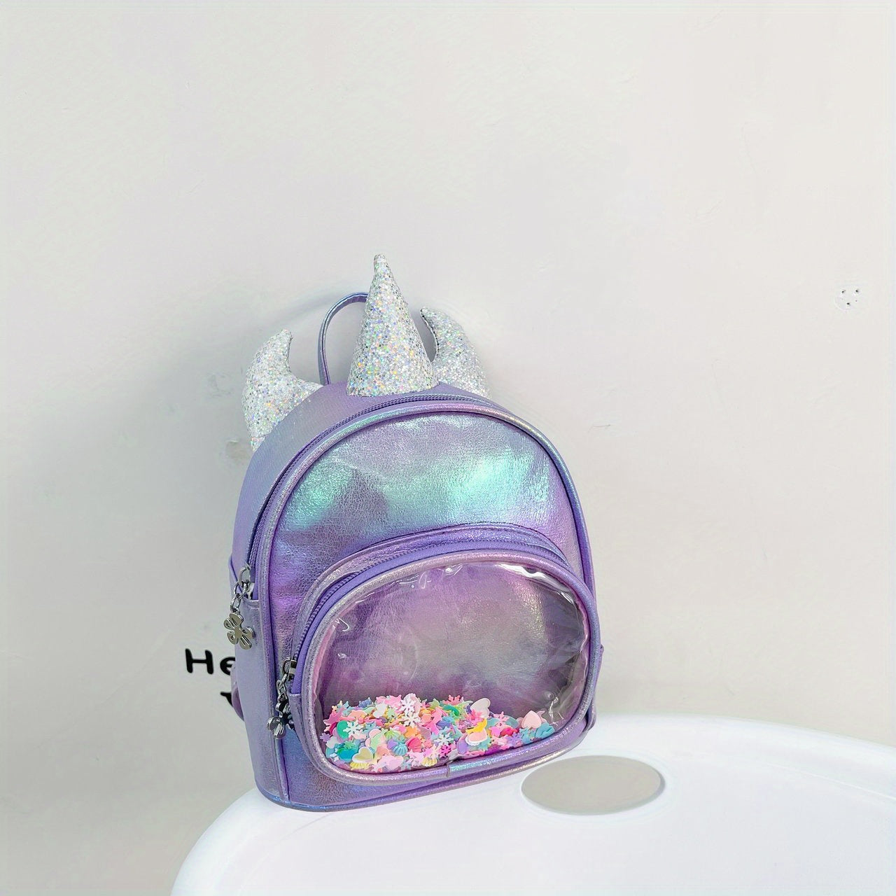 Unicorn Sequin Kindergarten Backpack Large Capacity School Bag