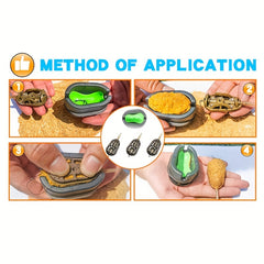Weighted Method Feeder with Mould Carp Fishing Accessories