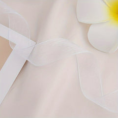 72 Meter Transparent Organza Ribbon For Gift Packaging and Party Decoration