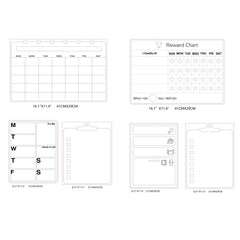Reusable Dry Erase Memo Board Sheet - No Residue - Restickable
