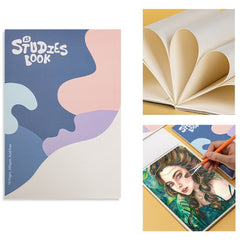 A5 Watercolor Painting Book 10 Sheets