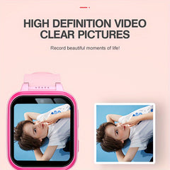 Kids Puzzle Smart Watch HD Touch Screen Camera Music Player Flashlight