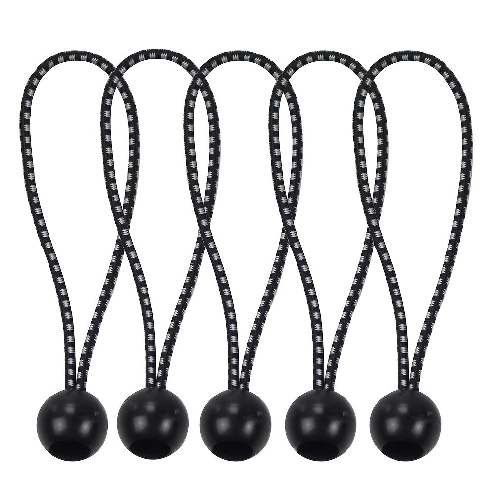 10pcs Ball Bungee Cords Elastic Rope For Canopy Camping Tent