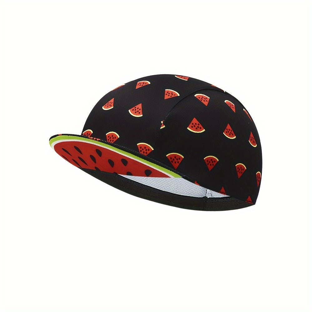 Watermelon Fruit Pattern Cycling Cap Anti-sweat Hat