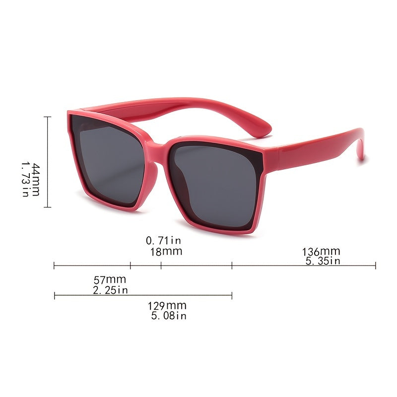 Girls Vintage Polarized Sunglasses for Outdoor Eye Protection
