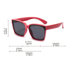 Girls Vintage Polarized Sunglasses for Outdoor Eye Protection