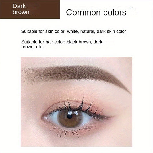 Ultra Slim Eyebrow Pencil Double Headed Spiky Nib Waterproof Natural Colorfast