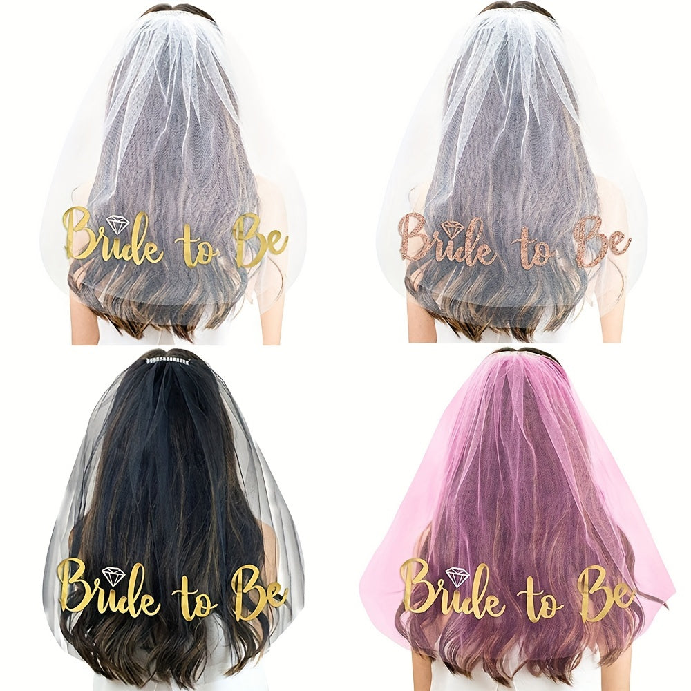 Romantic Bridal Veil Wedding Party Decoration Accessories