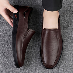 CLOHOO Men's Customizable Leather Dress Shoes