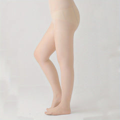 Sheer High Waist Slim Footed Pantyhose Women's Stockings