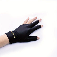 1pc Snooker Billiards Glove Left Hand Three Finger Pool Glove