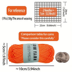 Glow in the Dark Yarn DIY Knitting Gift