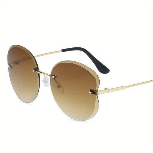 Boys Girls Teen Rimless Sunglasses Sun Protection Casual Accessory