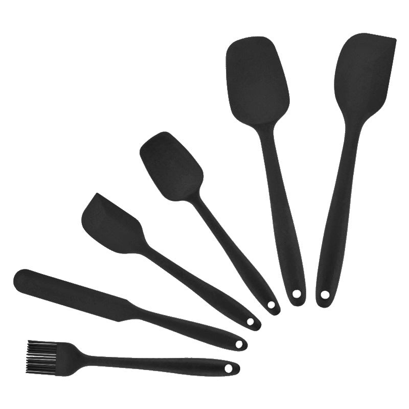 6-Piece Silicone Cooking Utensil Set - Kitchen Baking Mixing Gri