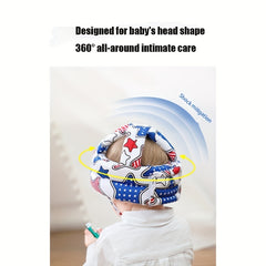 Infant Safety Helmet Breathable Head Protector Soft Baby Helmet