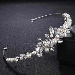 Faux Pearl Hairband Headband Party Favor Decorations Princess Tiara