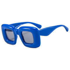 Big Square Sunglasses Inflatable Funny Y2K Sun Glasses Oversized Shades