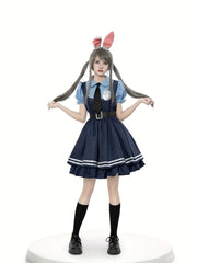 Sexy Bunny Cosplay Costume & Rabbit Ears Hairband
