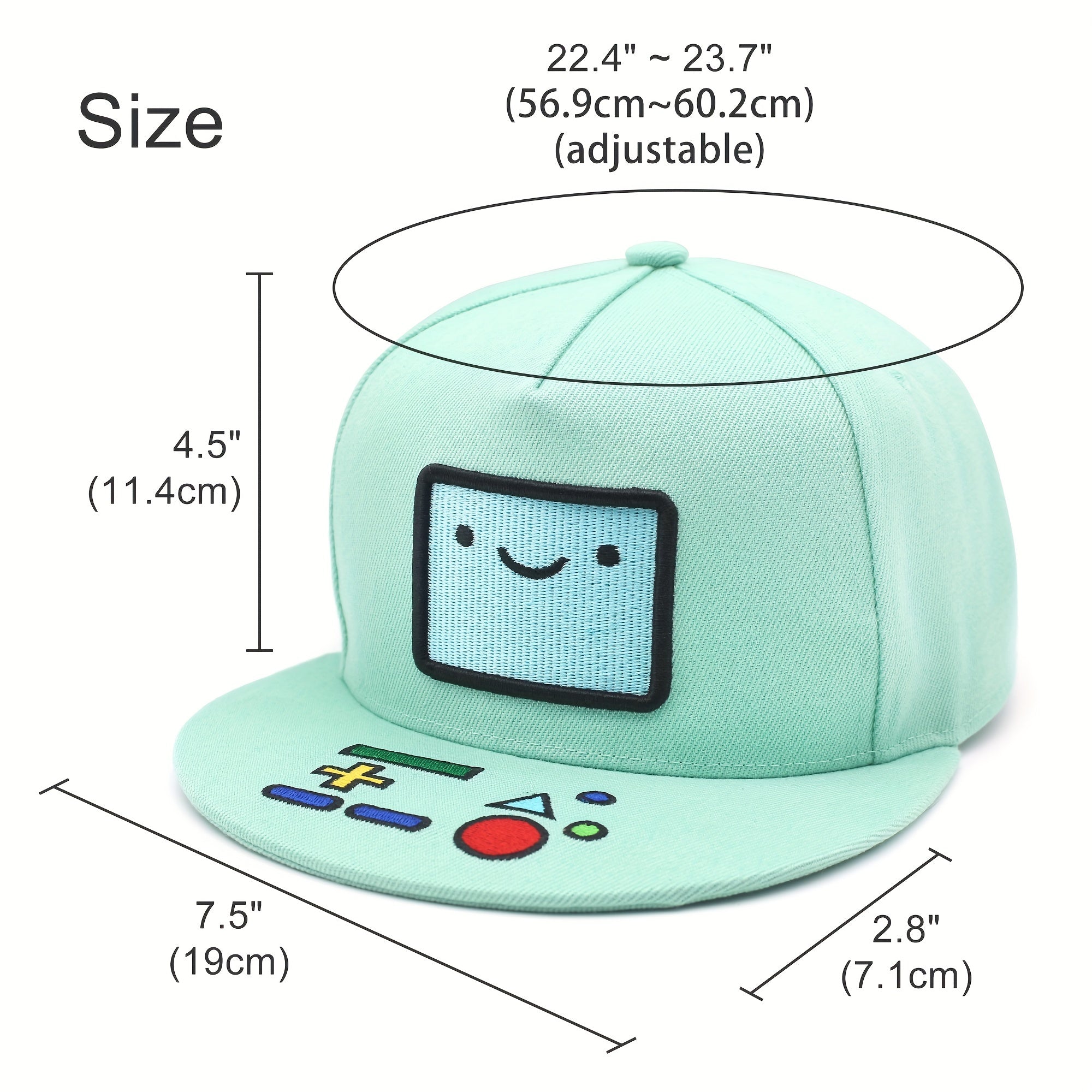 Anime Baseball Caps Unisex Cartoon Game Hat Anime Hat Adjustable