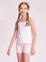 Girl Modal Shorts Breathable High Stretch Bottoming Shorts Skirt Underwear