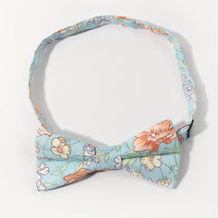 Colorful Flower Printed Bow Tie for Boys and Children