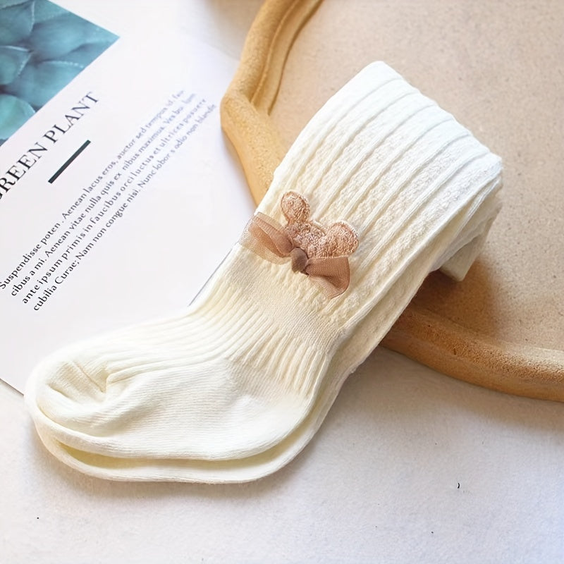 Soft Knitted Pantyhose for Toddler Girls