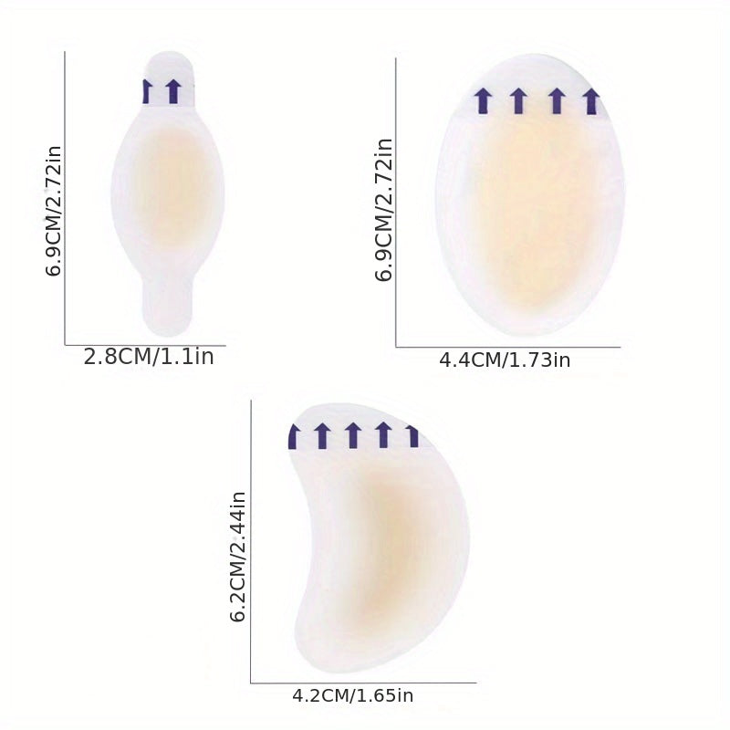 6pcs Gel Heel Protectors for Shoe Comfort