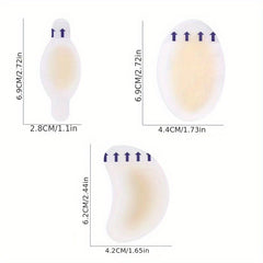 6pcs Gel Heel Protectors for Shoe Comfort