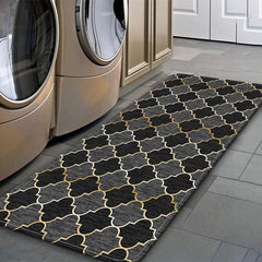 Geometric Print Moroccan Area Rugs Long Carpets Anti-slip Mat Room Decoration
