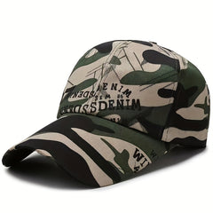 Polyester Knitting Sports Baseball Cap Camouflage Sun Hat Climbing